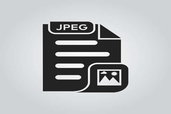 Black and white drawing of a jpg image file.