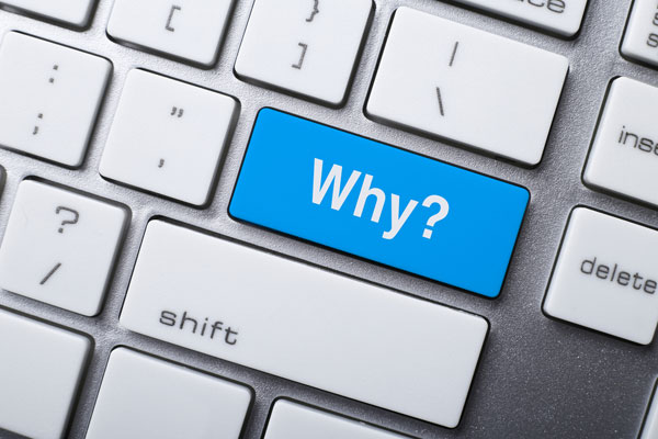 Why text on key on computer keyboard.